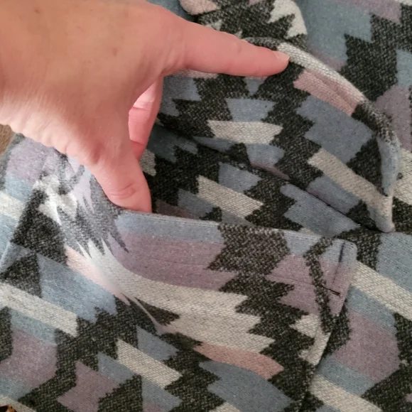 Aztec Design Bomber Jacket #2763 - Picture 6 of 12